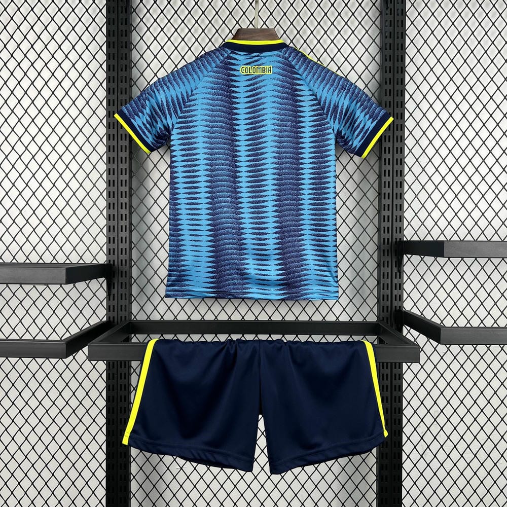 Kids Colombia 2026 World Cup Away Kit - Jersey District
